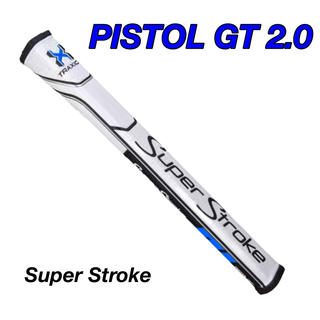 スーパーストローク(SuperStroke)のスーパーストローク パターグリップ PISTOL GT 2.0 ブルー A12①(その他)