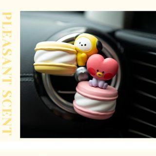 ビーティーイシビル(BT21)の【公式】BTS BT21 車用芳香剤 ２個セット♪(ミュージシャン)