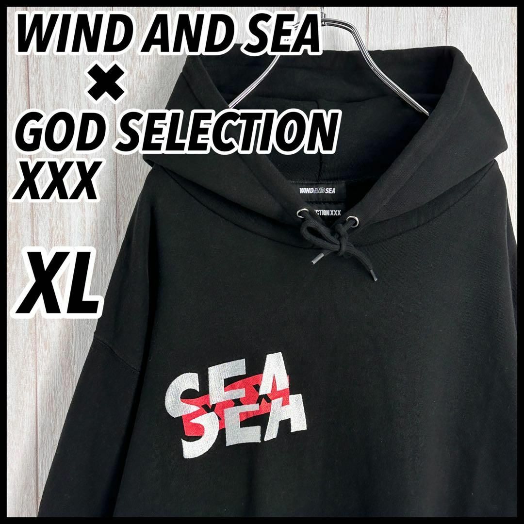 WIND AND SEA✖️GOD SELECTION XXX パーカー XL