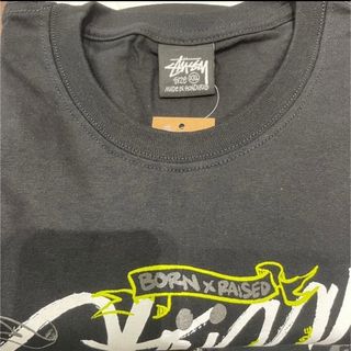 STUSSY - XXL ステッカーつき Stussy Born Raised Tee Blackの通販 by