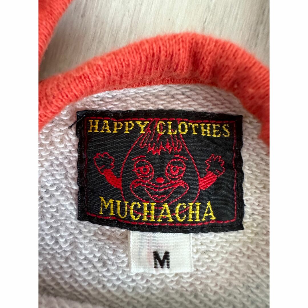 muchacha(ムチャチャ)のあちゃちゅむムチャチャMワンピース　ヴィンテージ 古着keikiiiマンゴー キッズ/ベビー/マタニティのキッズ服女の子用(90cm~)(ワンピース)の商品写真