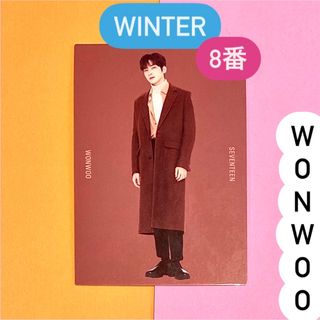 SEVENTEEN WITER ウィンター トレカ グッズ ウォヌ 全身 8番