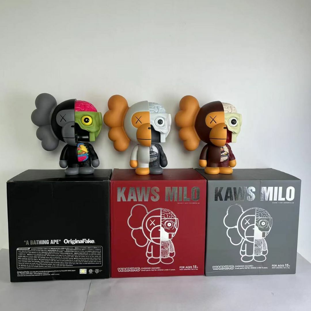 福袋セール】 A BATHING APE ア ベイシング エイプ 11SS KAWS MILO キャラクターグッズ