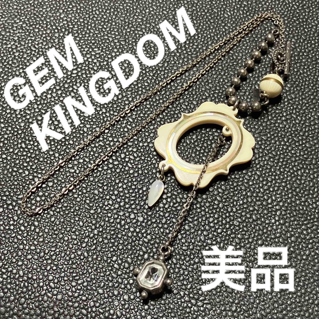 美品 GEM KINGDOM ジェムキングダム SV925 ネックレス-