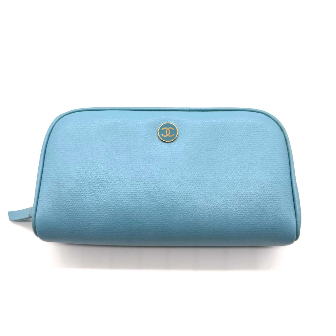 CHANEL - 【美品】CHANEL シャネル ココボタン コスメポーチ 小物入れ ...
