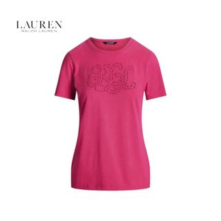 ポロラルフローレン(POLO RALPH LAUREN)のRALPH LAUREN ラルフローレン　アイレット　ロゴ　コットン　Tシャツ(Tシャツ(半袖/袖なし))