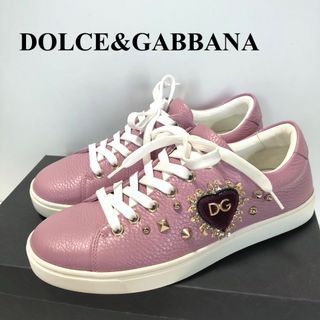 ドルチェ&ガッバーナ(DOLCE&GABBANA) スニーカー（ピンク/桃色系）の