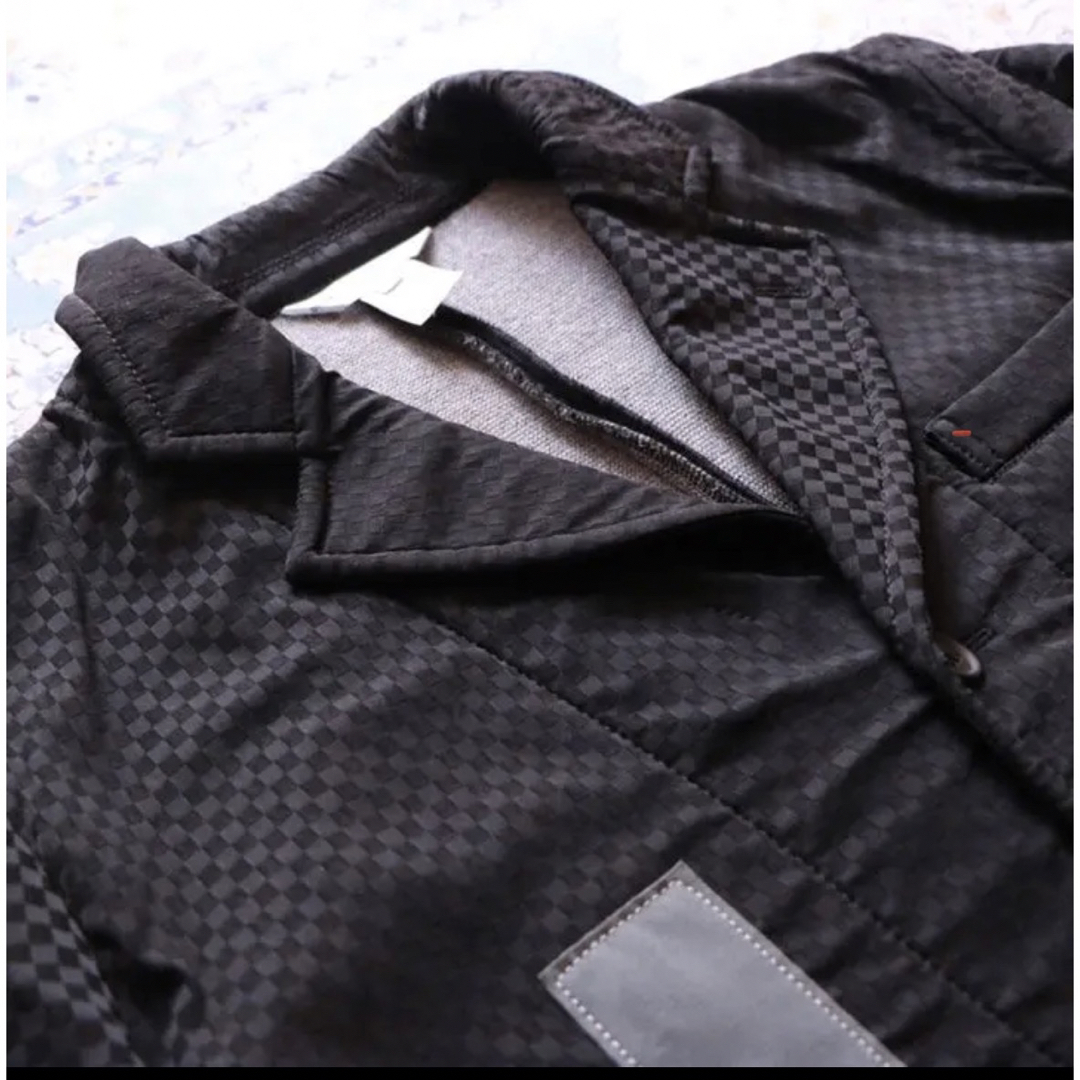 カラーコムデギャルソン SHIRT チェックフラック柄 テーピング カラーコムデギャルソン SHIRT チェックフラック柄 テーピング