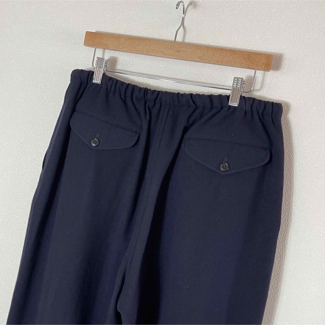 COMOLI(コモリ)のCOMOLI/コモリ リファインウール ドローストリングパンツ size:3 メンズのパンツ(スラックス)の商品写真