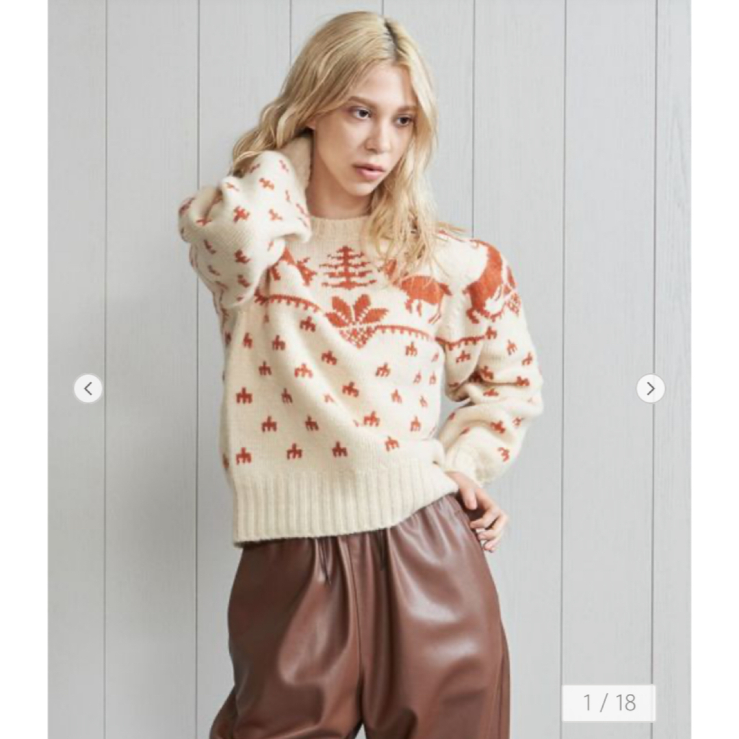 H beauty&youth ノルディックニット | フリマアプリ ラクマ