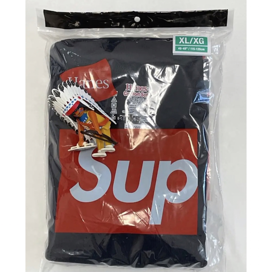 Supreme Hanes Tank Tops (3 Pack) 黒色 XL 1