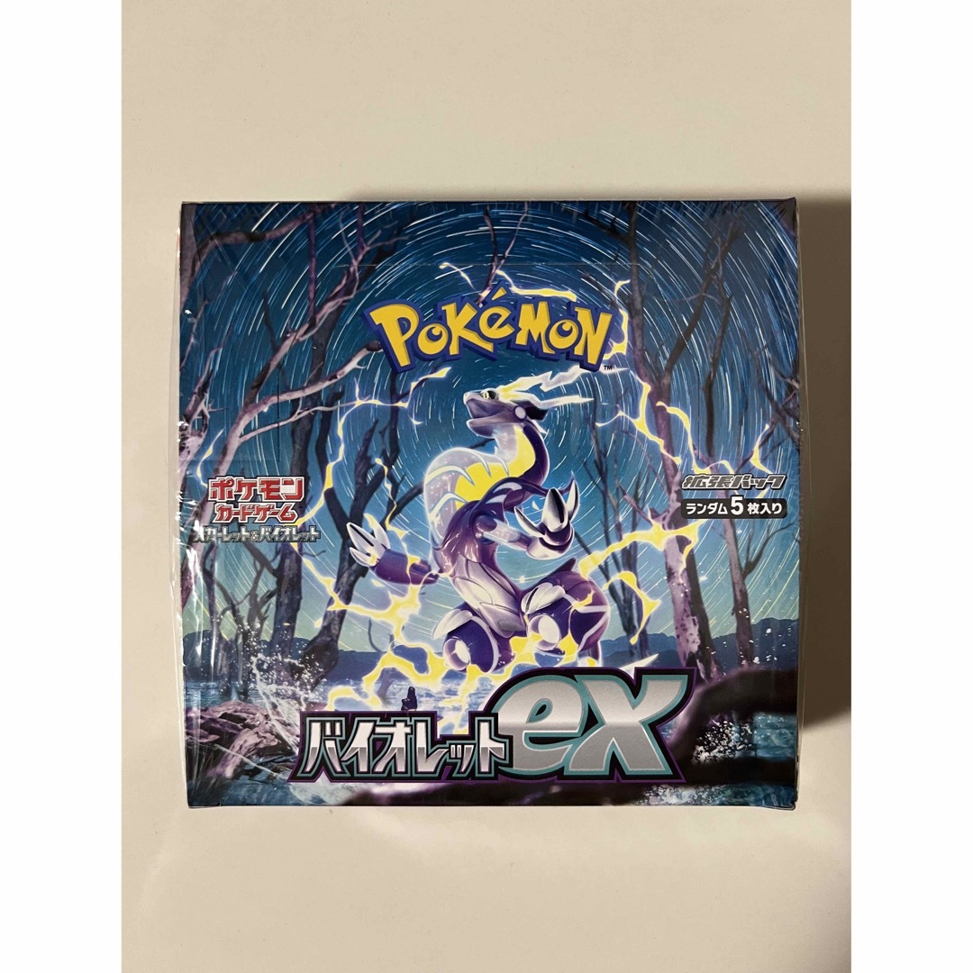 ポケモンカード バイオレットex 1ボックス シュリンク付 - Box/デッキ