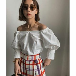 アメリヴィンテージ(Ameri VINTAGE)のAMERI  2WAY CLOUD SLEEVE TOP(シャツ/ブラウス(半袖/袖なし))