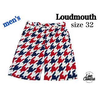 ラウドマウス(Loudmouth)のLoudmouth ラウドマウス　パンツ　ハーフパンツ　メンズ32  総柄(ウエア)