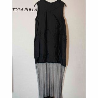 トーガプルラ(TOGA PULLA)のTOGA PULLA メッシュ切り替えワンピース(ロングワンピース/マキシワンピース)