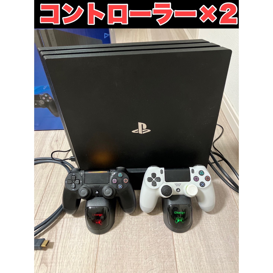 PlayStation4 - mさん専用PS4 本体 コントローラー✖️2の通販 by にこ