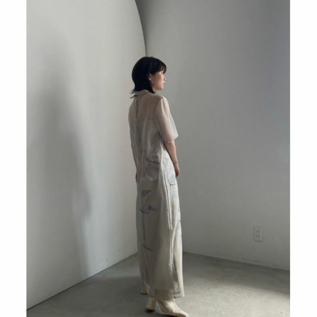 Ameri VINTAGE - KEITAMARUYAMAアメリ SHEER LAYERED DRESSの通販 by