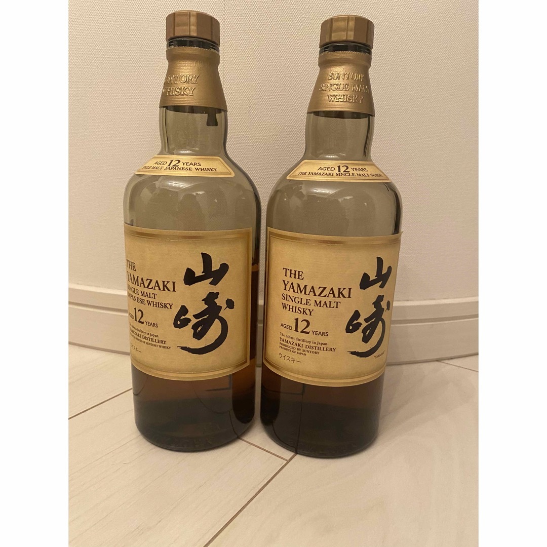 サントリー - 空瓶 サントリー 山崎12年 2本セットの通販 by