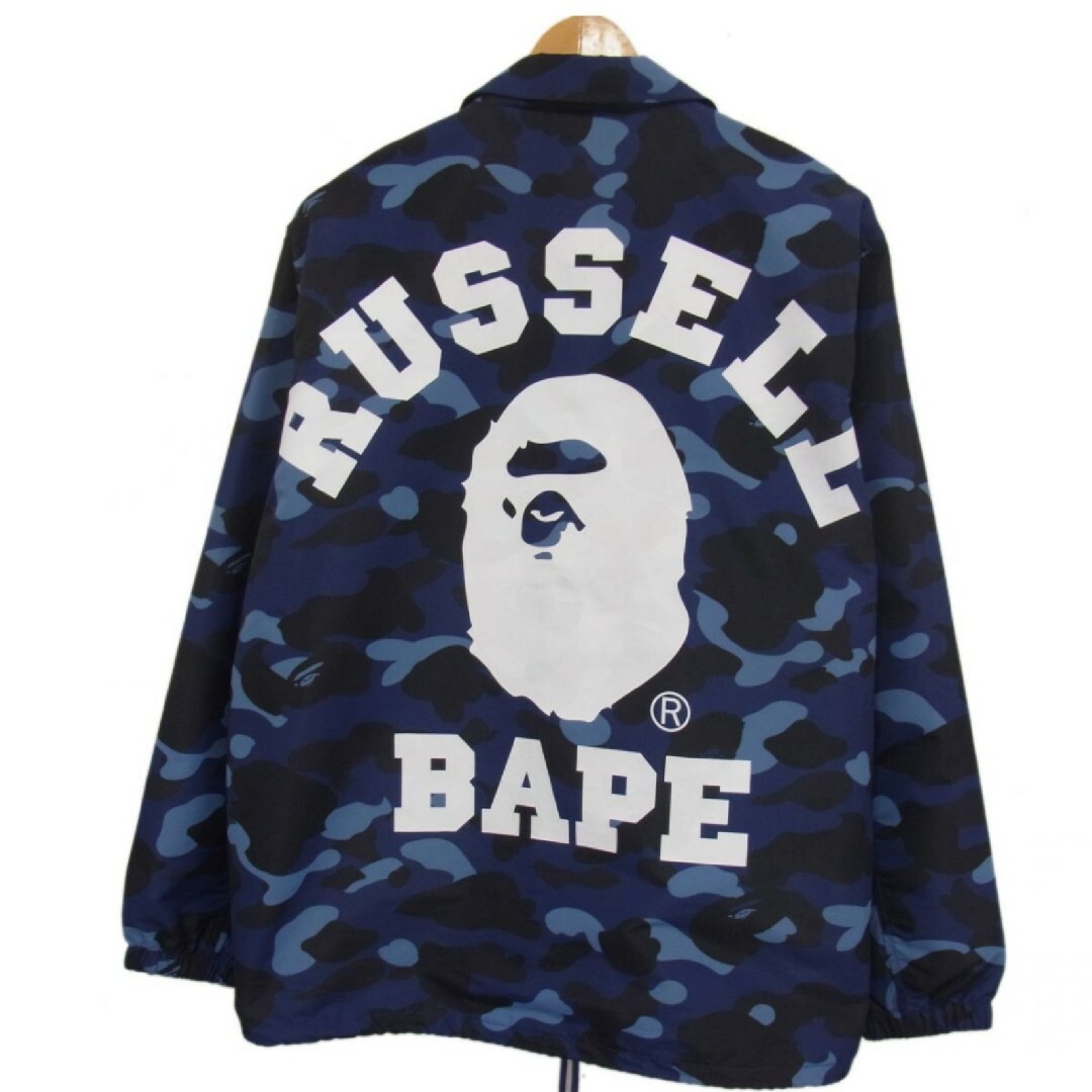 A BATHING APE - 新品、未使用 エイプ ラッセル ジャケット Lの通販 by ...