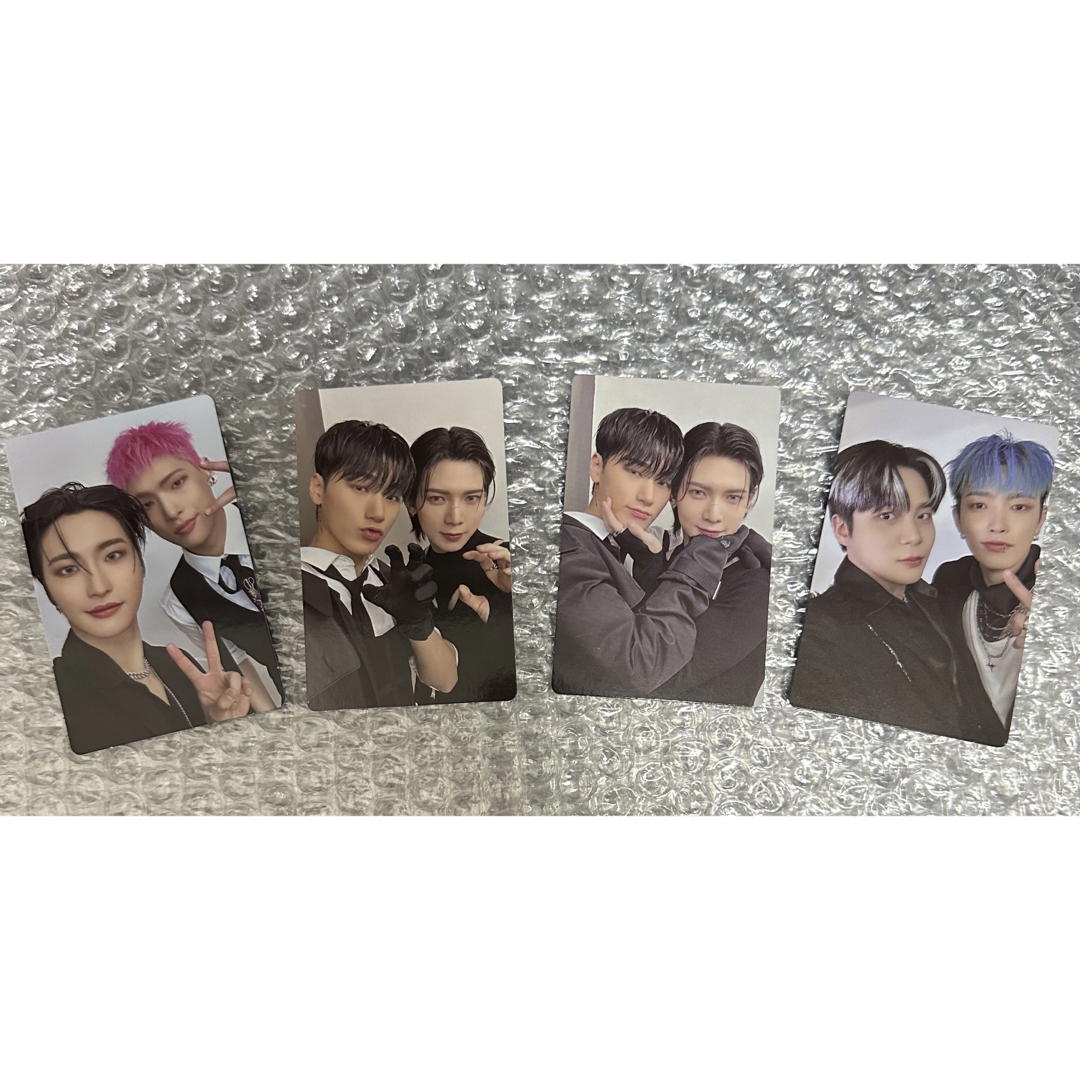 新品未開封 ATEEZ ヨサン センイル MD トレカ ピンクリップ へへッモン