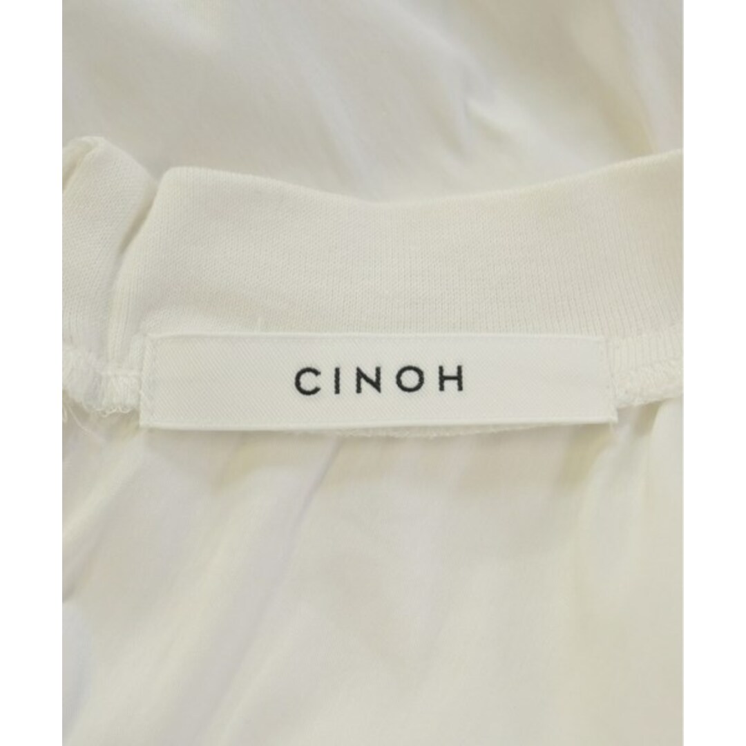 CINOH チノ カジュアルシャツ 36(S位) ベージュ