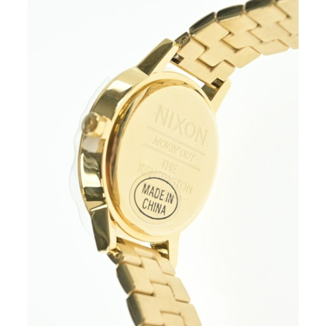 NIXON - NIXON ニクソン 腕時計 - ゴールド 【古着】【中古】の通販 by