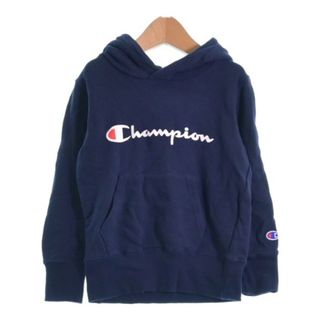 チャンピオン(Champion)のCHAMPION チャンピオン パーカー 120 紺 【古着】【中古】(Tシャツ/カットソー)