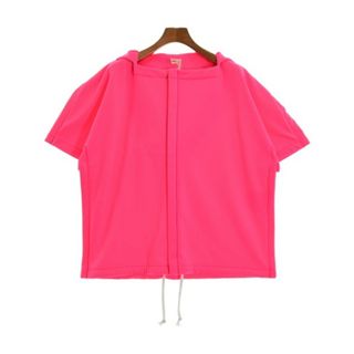 コムデギャルソン(COMME des GARCONS)のCOMME des GARCONS コムデギャルソン パーカー S ピンク 【古着】【中古】(パーカー)