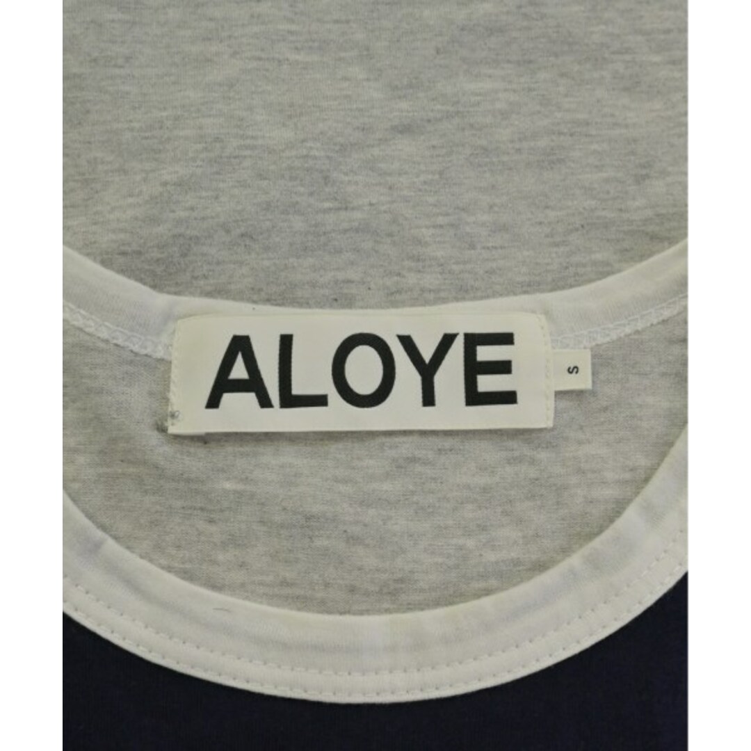 ALOYE(アロイ)のALOYE アロイ Tシャツ・カットソー S 紺xグレーx緑等 【古着】【中古】 メンズのトップス(Tシャツ/カットソー(半袖/袖なし))の商品写真