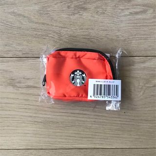 スターバックス(Starbucks)のStarbucks スターバックスBEAMS ミニポーチ オレンジ(ポーチ)