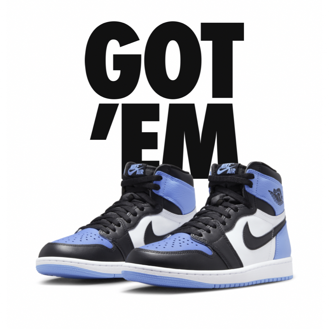 NikeAirJordan1RetroHighOG UniversityBlue