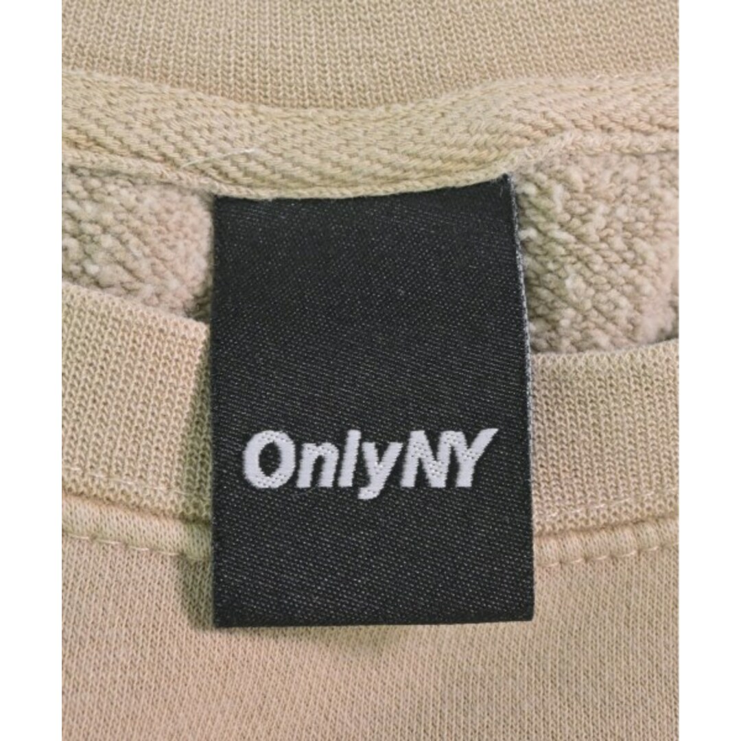 ONLY NY(オンリーニューヨーク)のOnly NY オンリーニューヨーク スウェット XL ベージュ 【古着】【中古】 メンズのトップス(スウェット)の商品写真