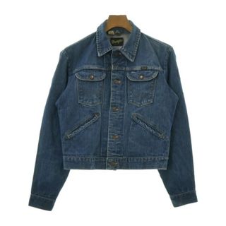 ラングラー(Wrangler)のWrangler デニムジャケット 38(S位) インディゴ(デニム) 【古着】【中古】(Gジャン/デニムジャケット)