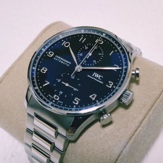 インターナショナルウォッチカンパニー(IWC)のジョー様専用★国内正規品★IWC ポルトギーゼクロノグラフ★ステンレスブレス★(腕時計(アナログ))