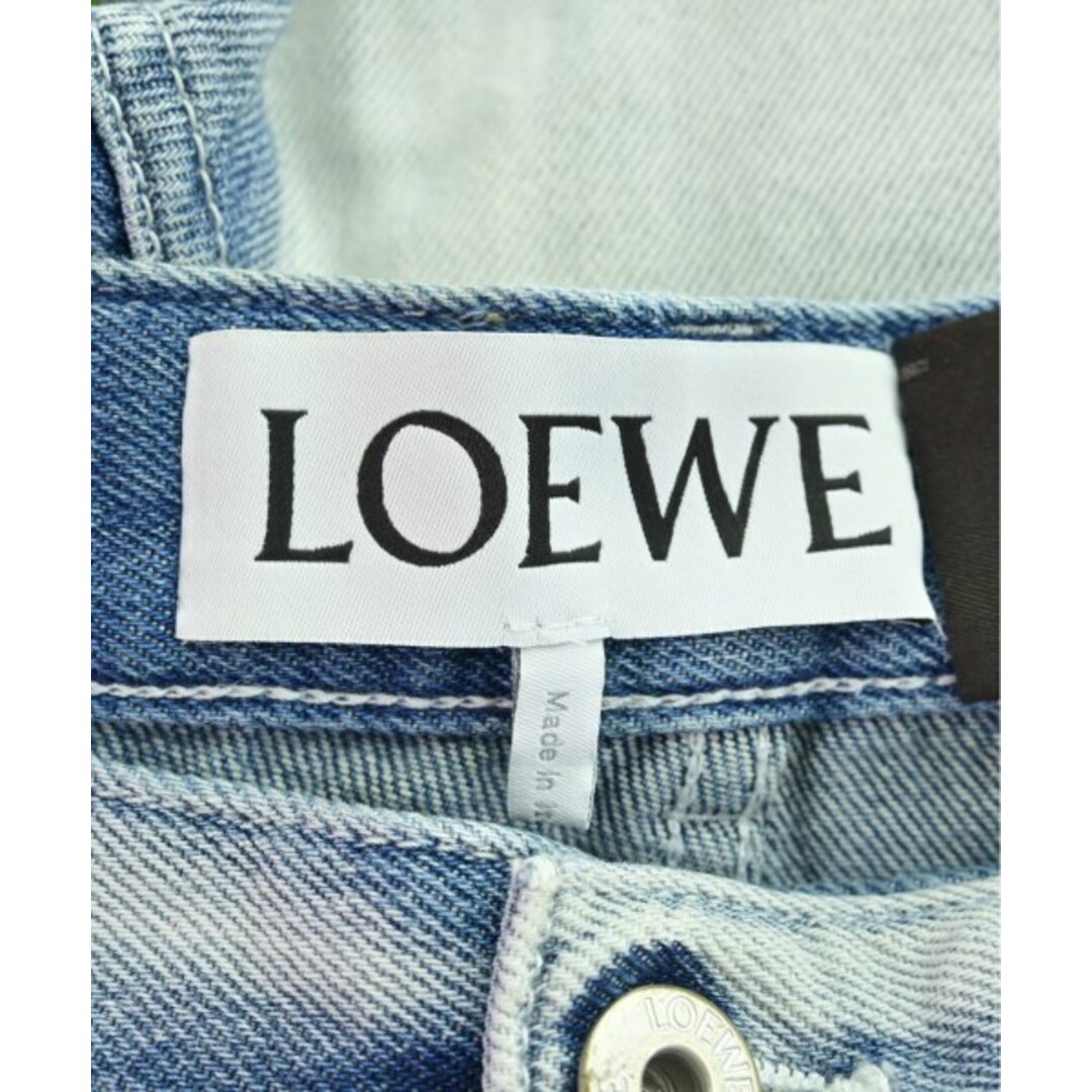 LOEWE - LOEWE ロエベ デニムパンツ 46(M位) インディゴx紺等(デニム