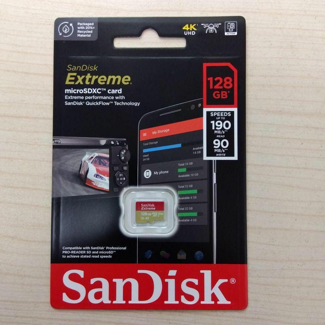 【匿名配送】サンディスク Sandisk　microSDカード　128GB ２枚