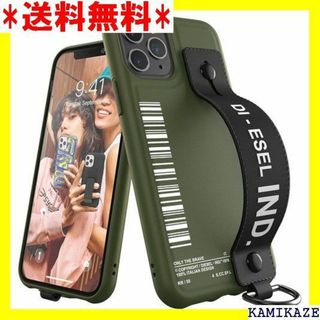 ★在庫処分 DIESEL iPhone11 Pro ケース o アーミーグリーン(その他)