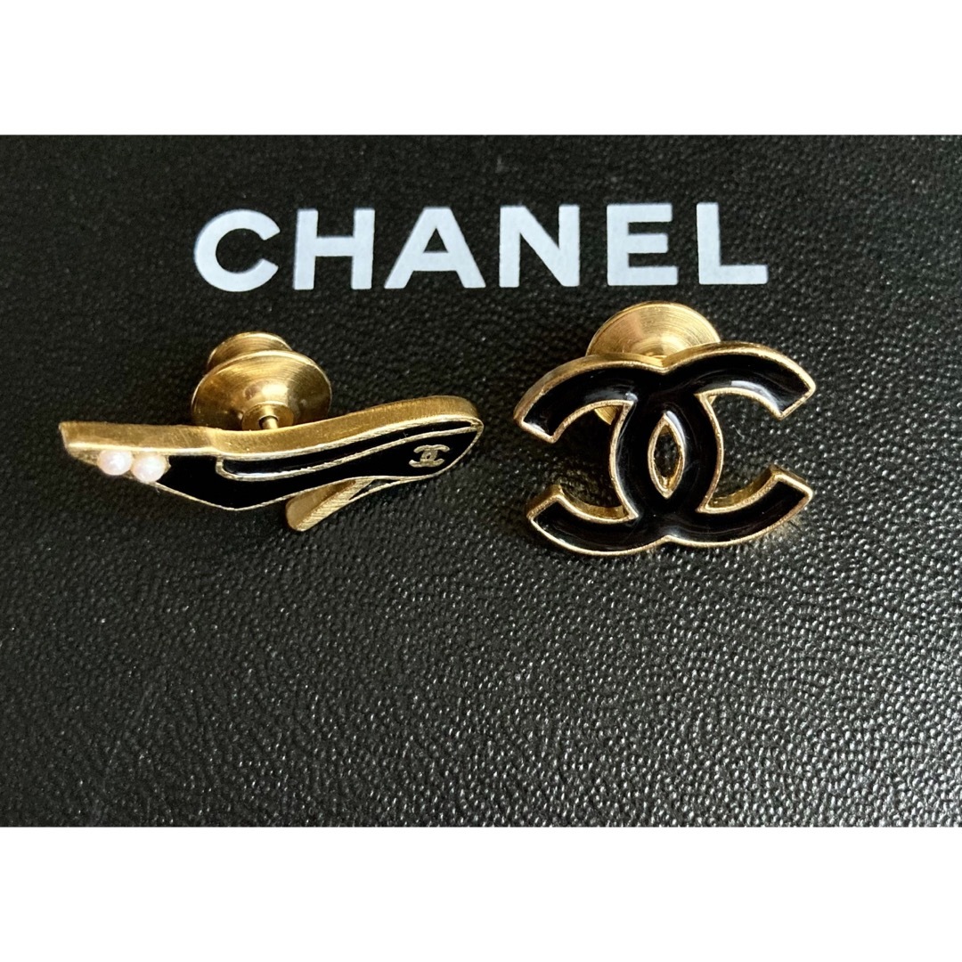 CHANEL 02A ヴィンテージ ハイヒール ピンブローチ レア-