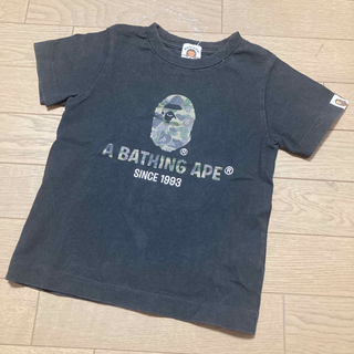 アベイシングエイプ(A BATHING APE)の(100cm)BAPE KIDS 半袖Tシャツ(Tシャツ/カットソー)