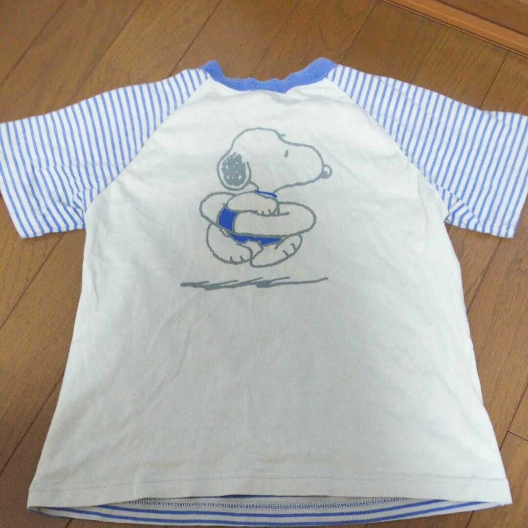 familiar(ファミリア)のSNOOPY×familiar 110センチ キッズ/ベビー/マタニティのキッズ服男の子用(90cm~)(Tシャツ/カットソー)の商品写真