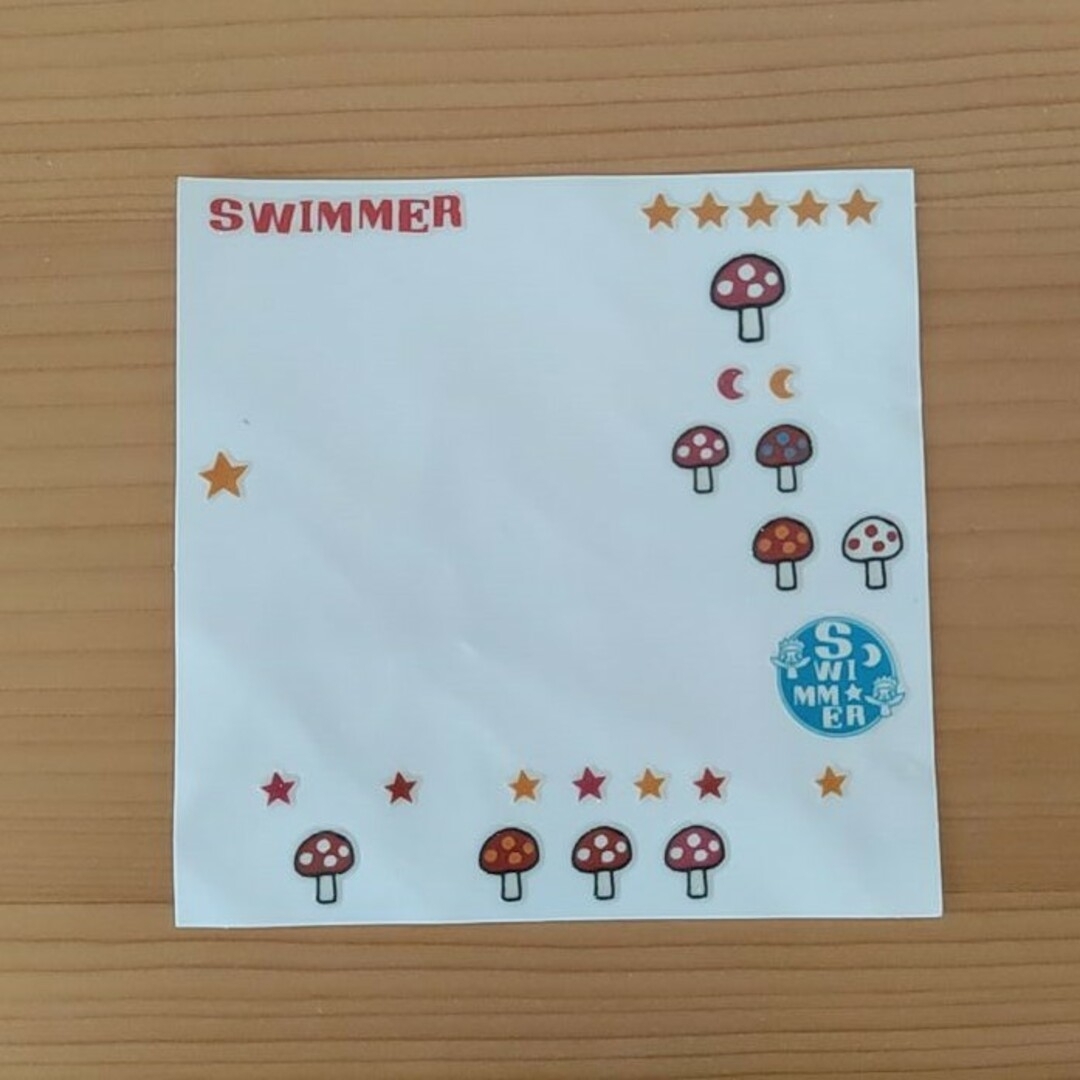 SWIMMER(スイマー)の【中古品】SWIMMERシール2種類セット インテリア/住まい/日用品の文房具(シール)の商品写真