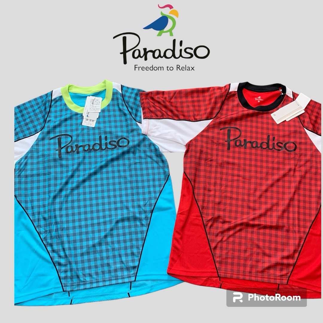 （新品）Paradiso パラディーゾ 半袖プラクティスシャツ2枚