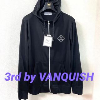 サードバイヴァンキッシュ(3rd by VANQUISH)の3rd by VANQUISHジップアップ パーカー 朝倉未来 エンボス加工ロゴ(パーカー)