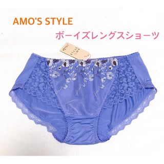 アモスタイル(AMO'S STYLE)のトリンプAMO'S STYLE フローラルレオパードショーツ M 定価2530円(ショーツ)