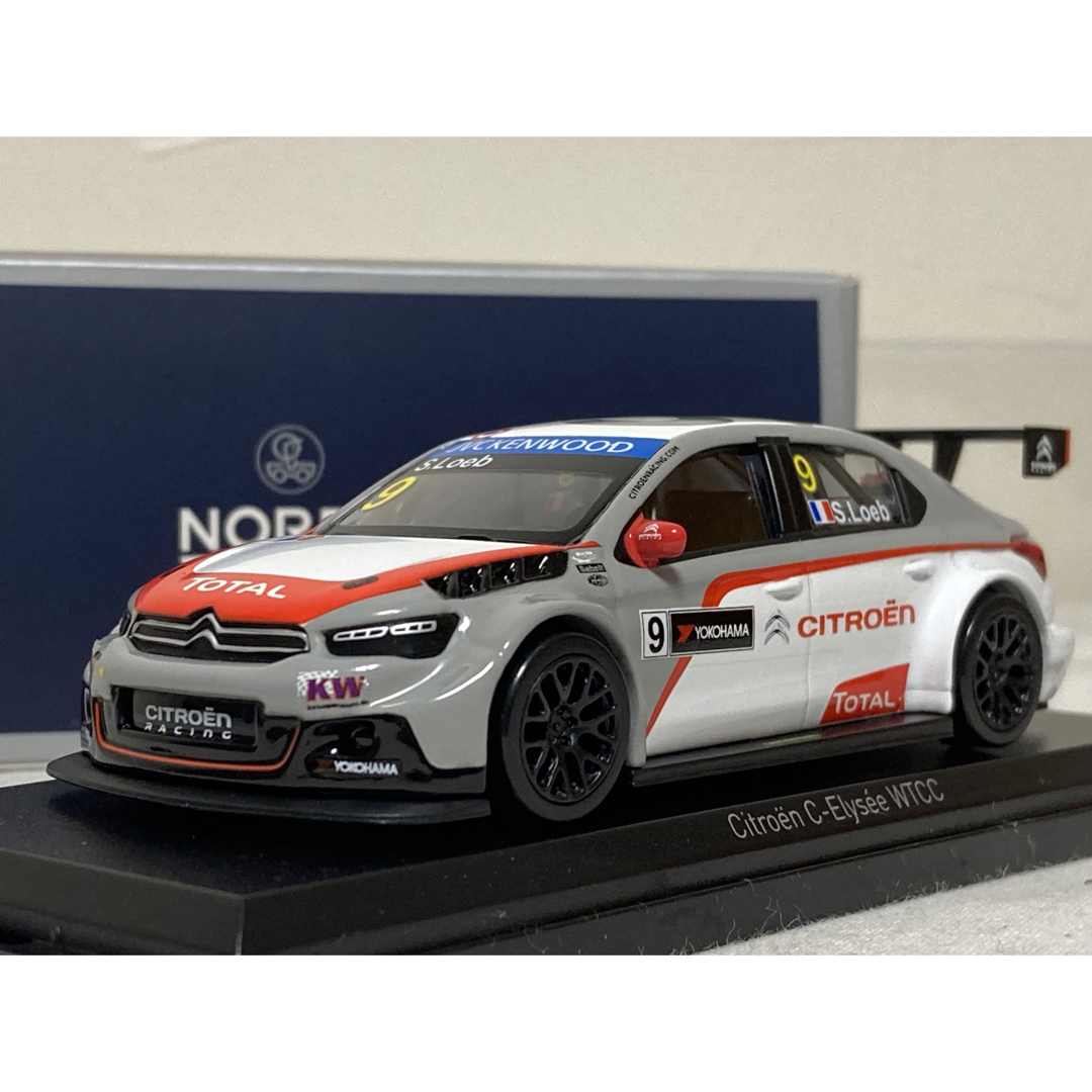 シトロエン Cエリーゼ WTCC  セバスチャンローブ　ノレブ製1/43