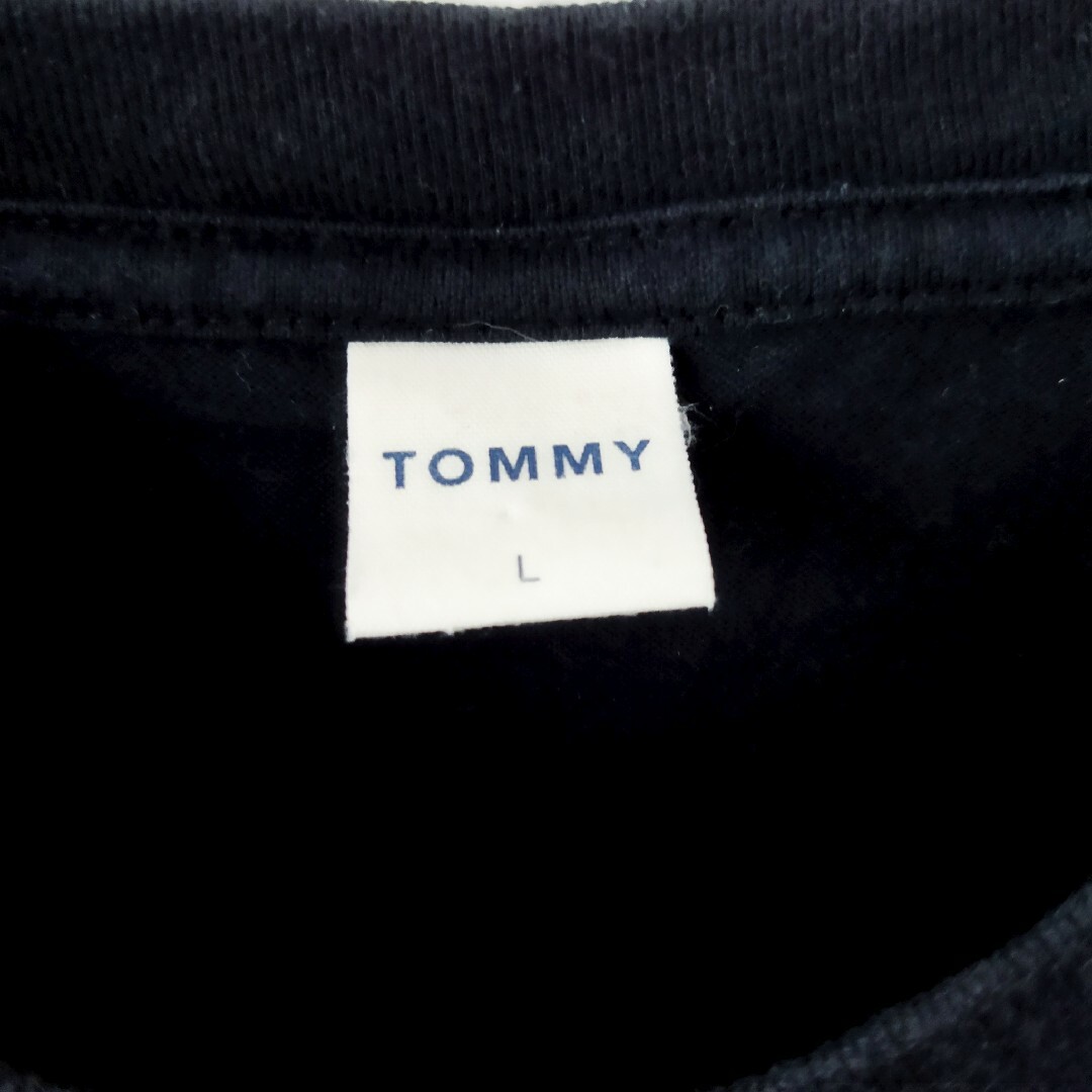 TOMMY(トミー)の美品　TOMMY Ｔシャツ　ティーシャツ　ビッグロゴ メンズのトップス(Tシャツ/カットソー(半袖/袖なし))の商品写真