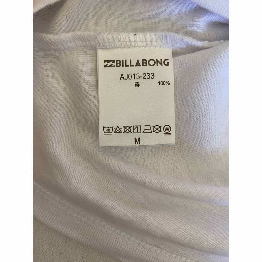 billabong(ビラボン)のビラボンレディース白Tシャツ レディースのトップス(Tシャツ(半袖/袖なし))の商品写真