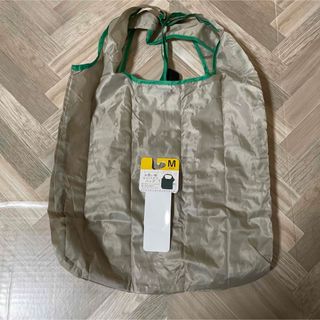 お買い物コンパクトエコバッグ(グレー)(エコバッグ)