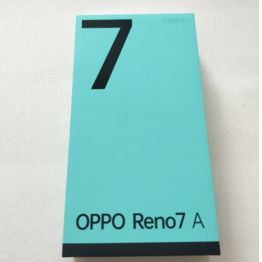 オッポ　Reno7　A　スターリーブラック スマホ/家電/カメラのスマートフォン/携帯電話(スマートフォン本体)の商品写真