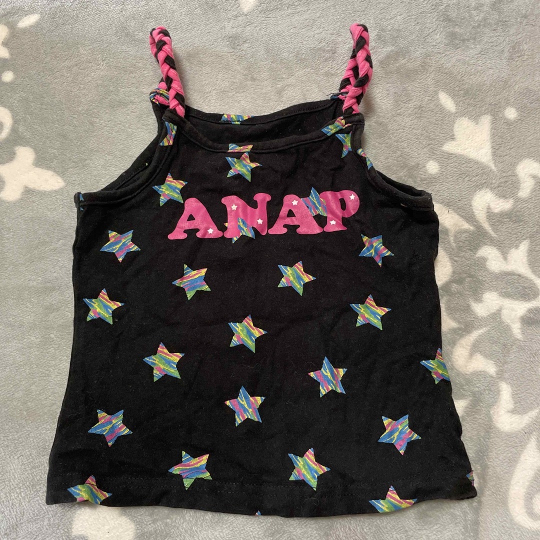 ANAP Kids(アナップキッズ)のキャミソール キッズ/ベビー/マタニティのキッズ服女の子用(90cm~)(Tシャツ/カットソー)の商品写真